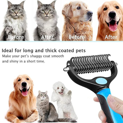 Double-Sided Pet Comb