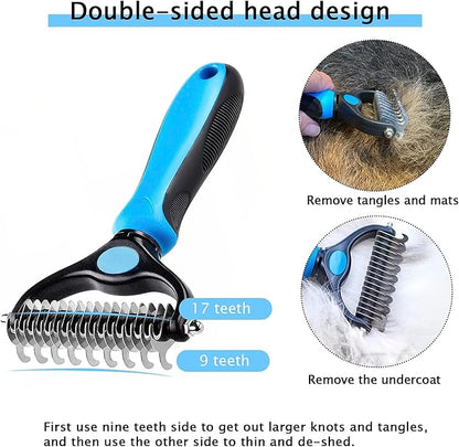 Double-Sided Pet Comb